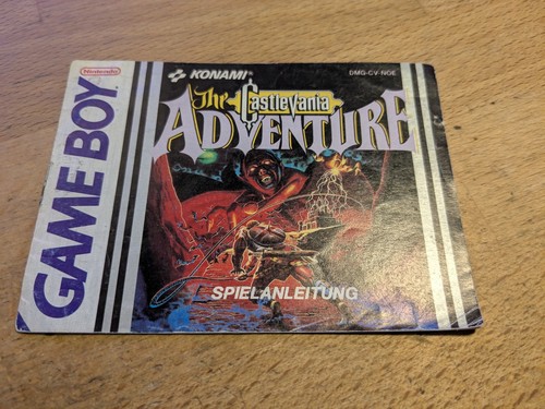 The castlevania adventure - castlevania,
