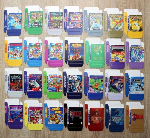 Mini box für nintendo gameboy - box,